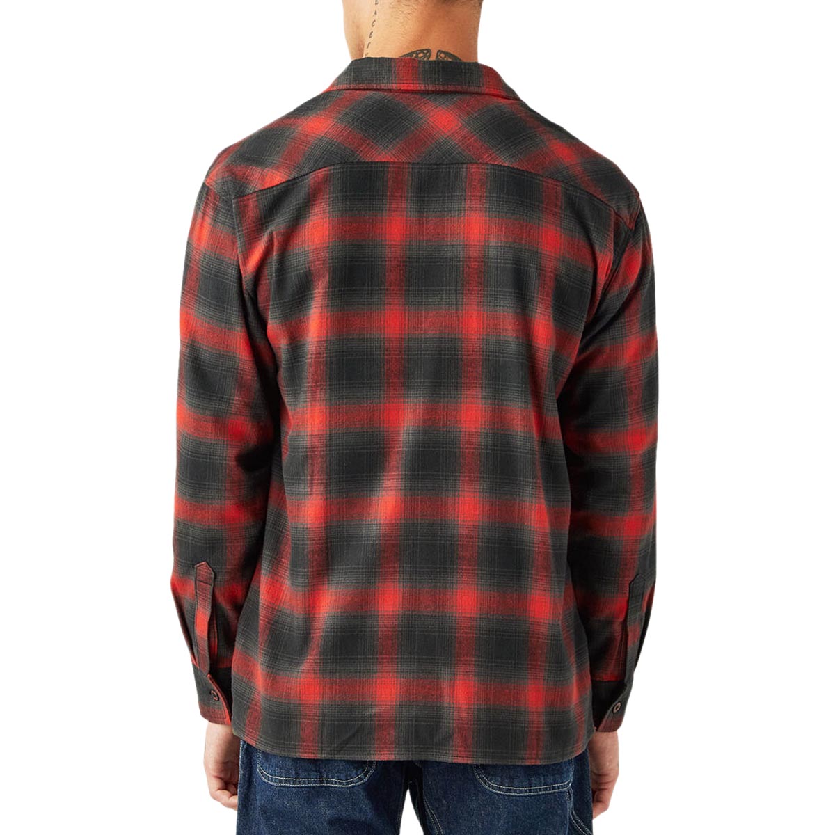 Dickies x Spitfire Flannel Shirt - Red Ochre image 2