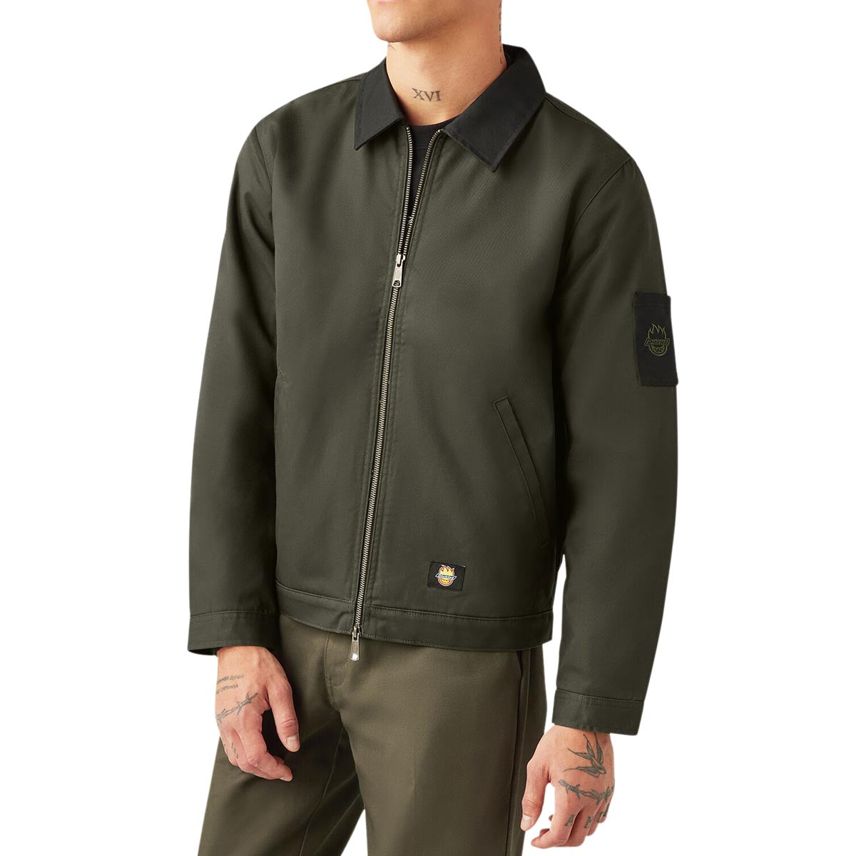 Dickies x Spitfire Jacket - Olive Green image 3