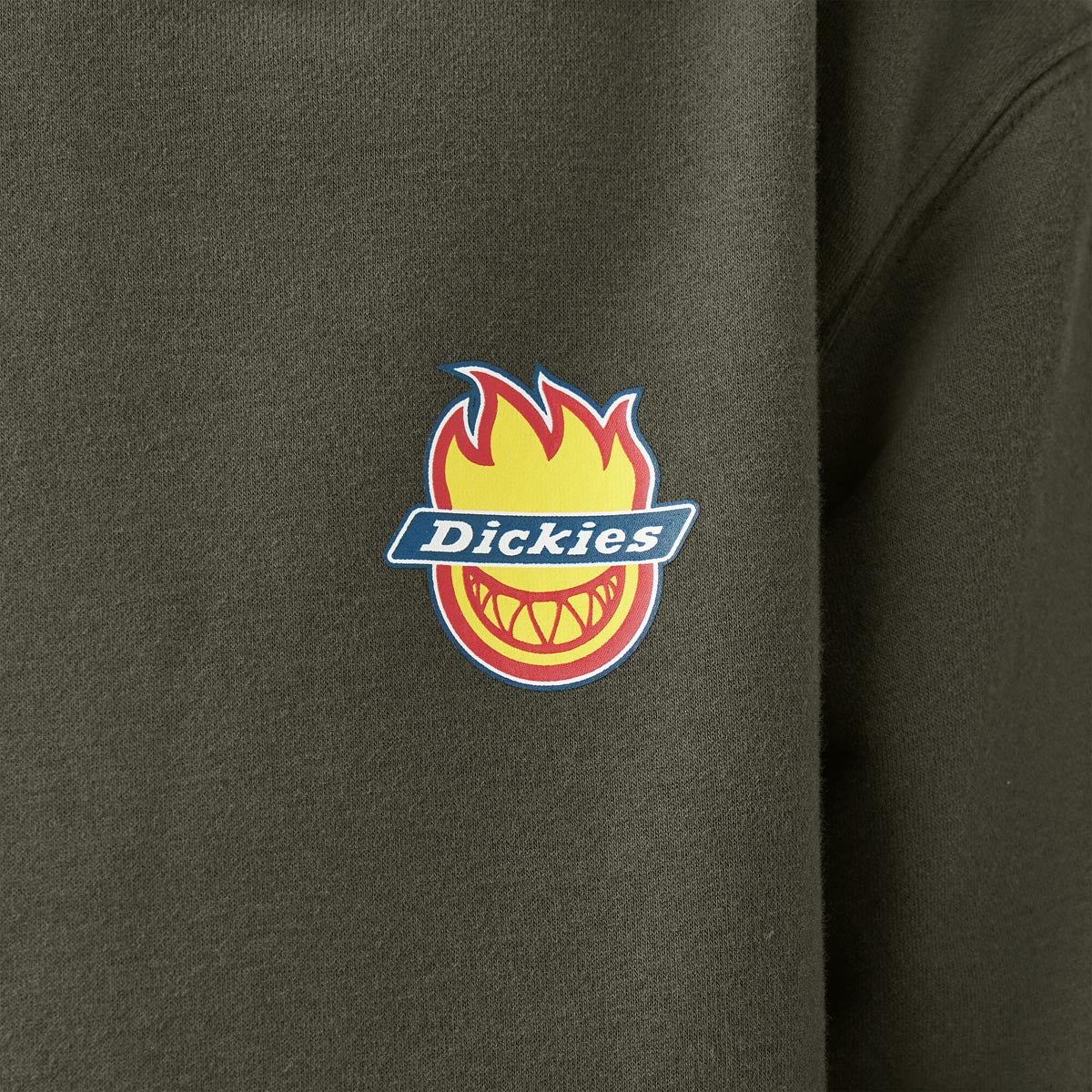 Dickies x Spitfire Youth Hoodie - Olive Green image 4