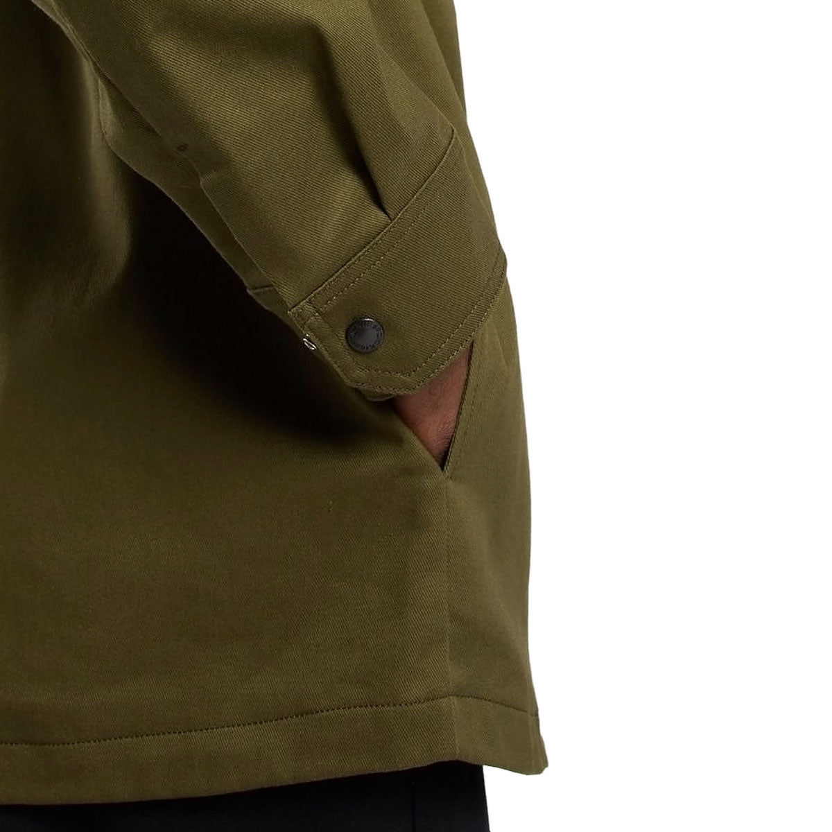 Dickies Mike Anderson Lined Flex Duck Shacket Jacket - Dark Olive image 4