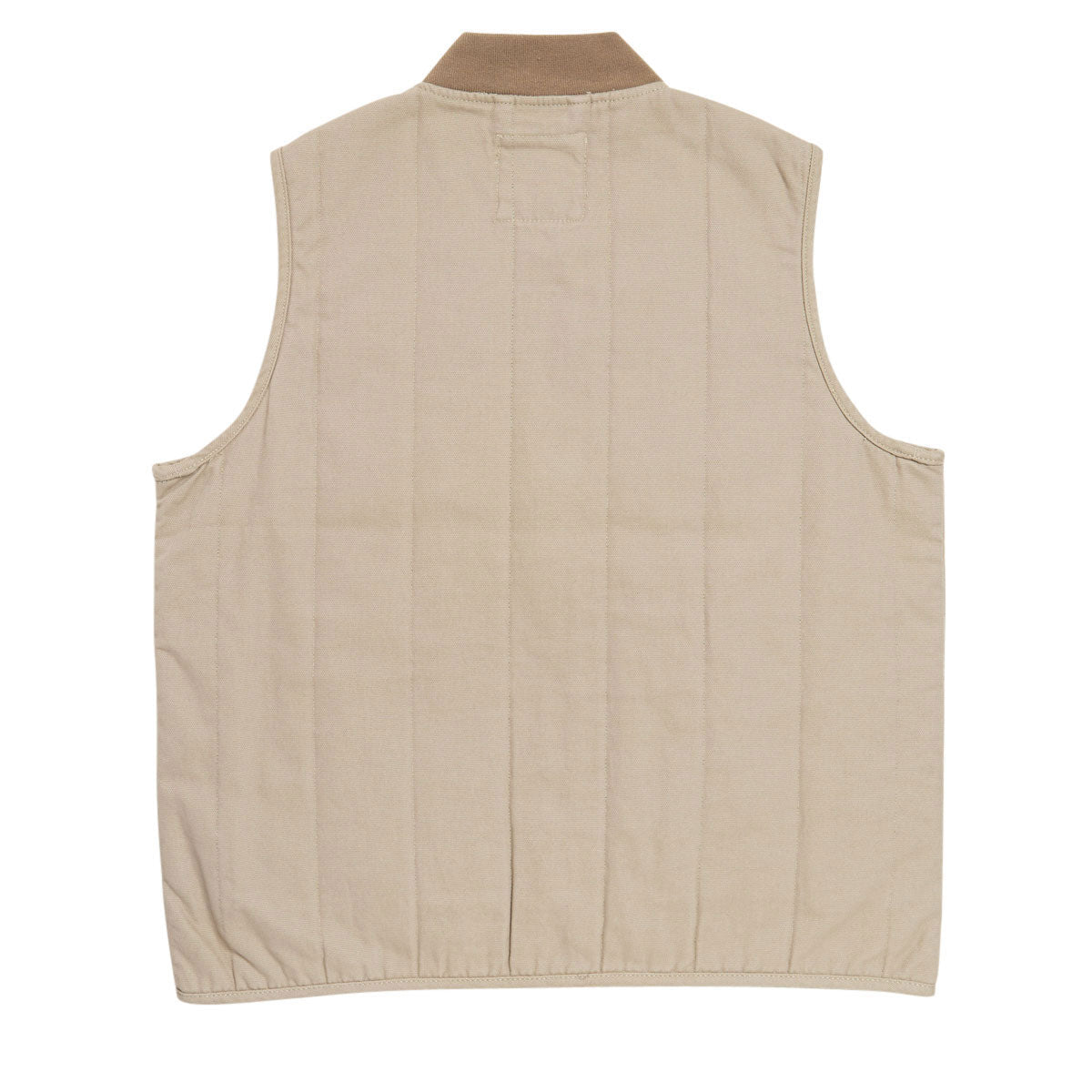 Dickies Quilted Canvas Vest Jacket - Desert Sand image 2