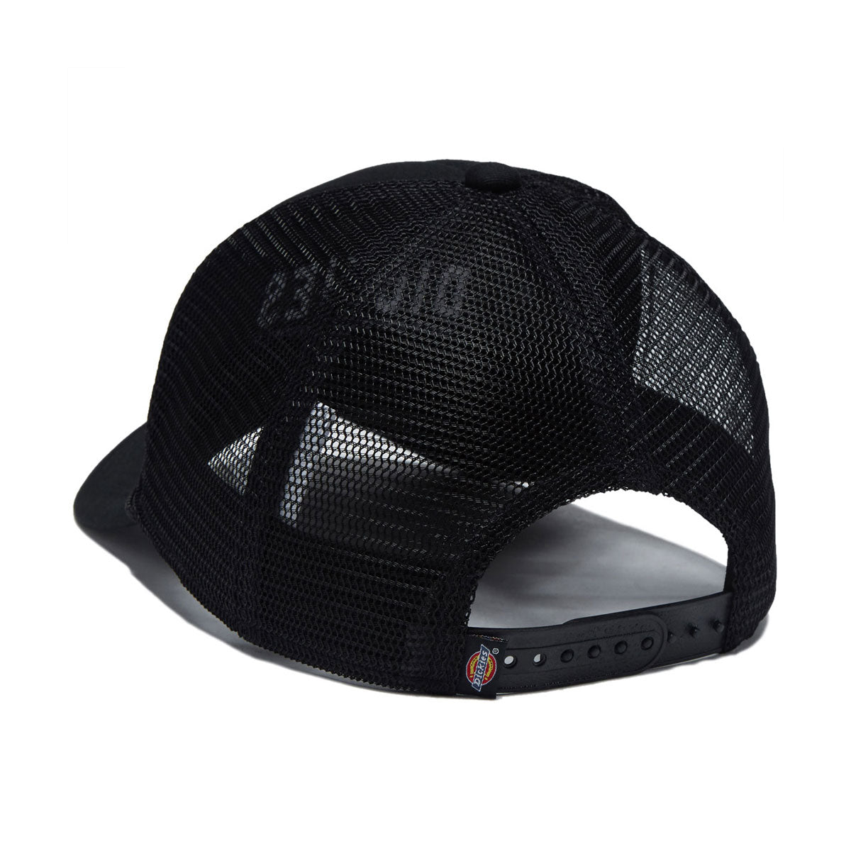 Dickies Mid Profile Twill Trucker Hat - Black image 2