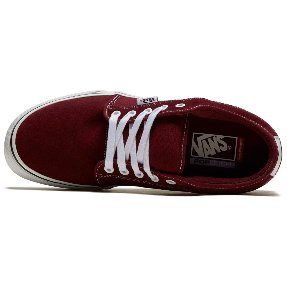 Vans Skate Chukka Low Shoes - Port/True White image 3