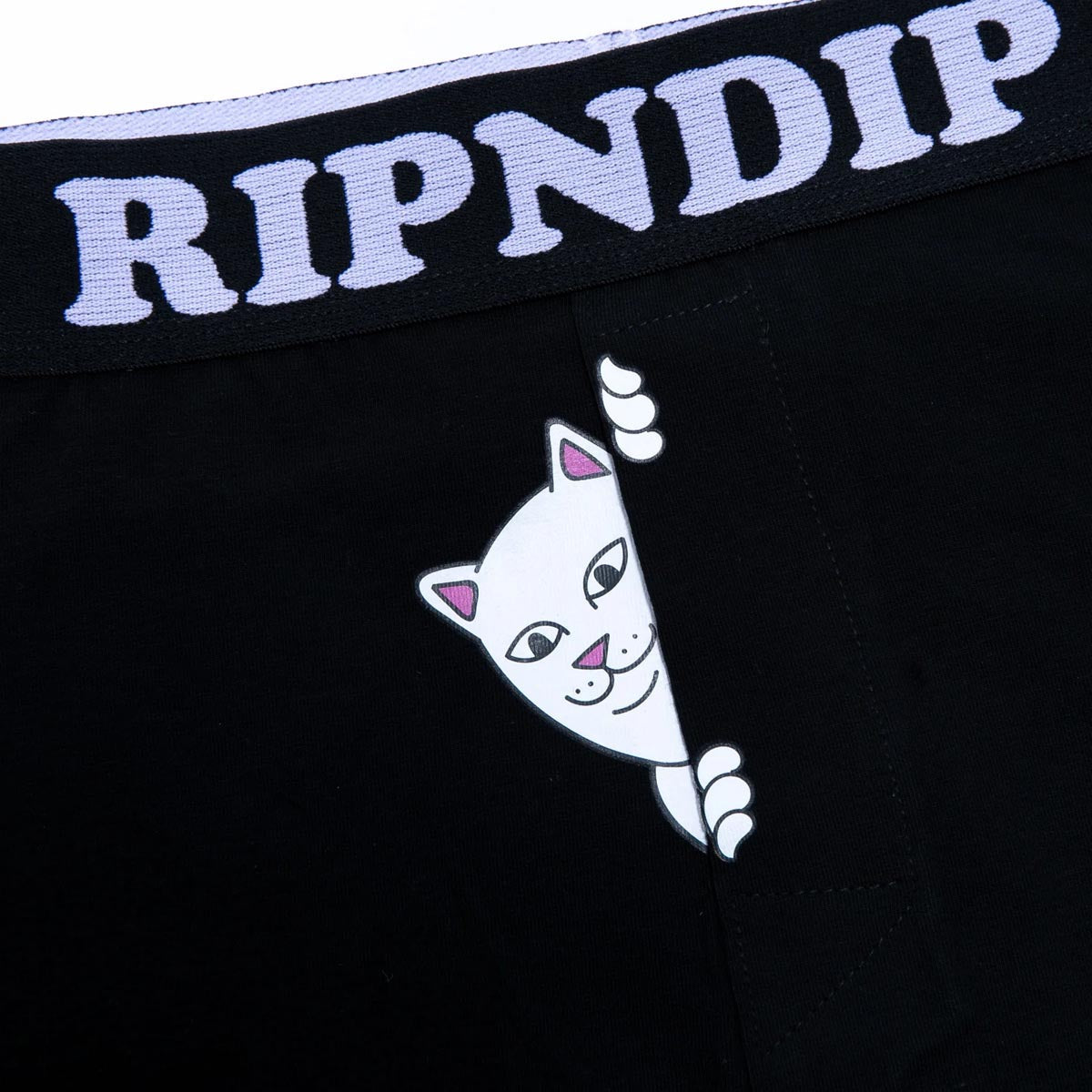 RIPNDIP Peek A Nermal Boxers Underwear - Black image 2