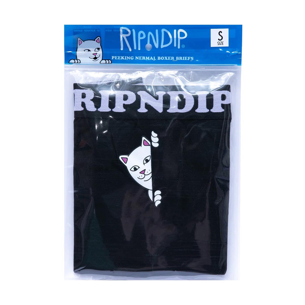 RIPNDIP Peek A Nermal Boxers Underwear - Black image 3