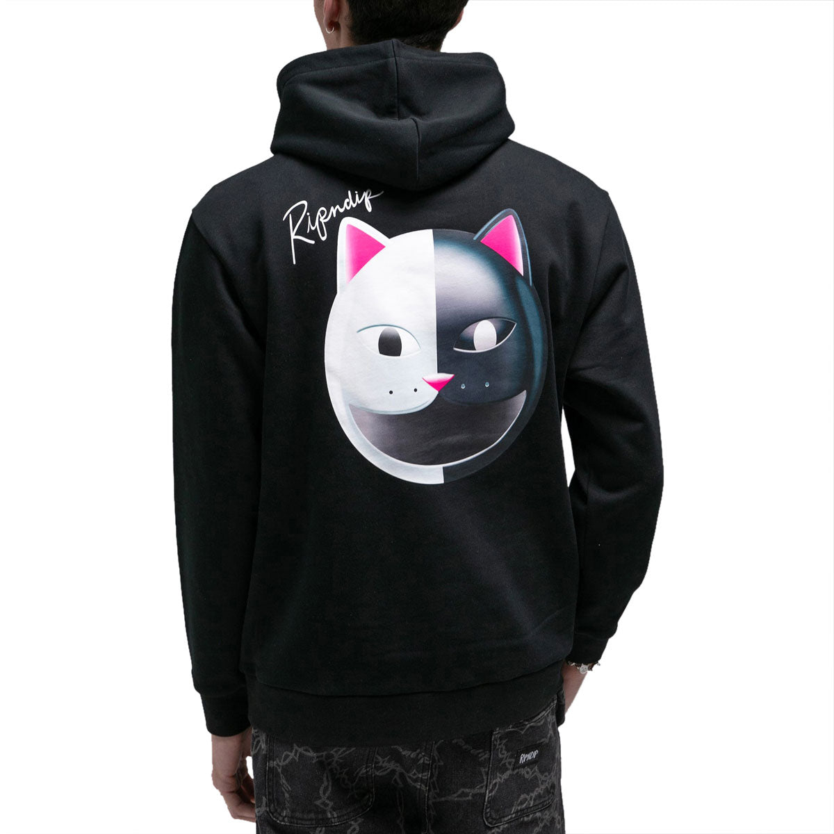 RIPNDIP Lose Yourself Hoodie - Black image 3