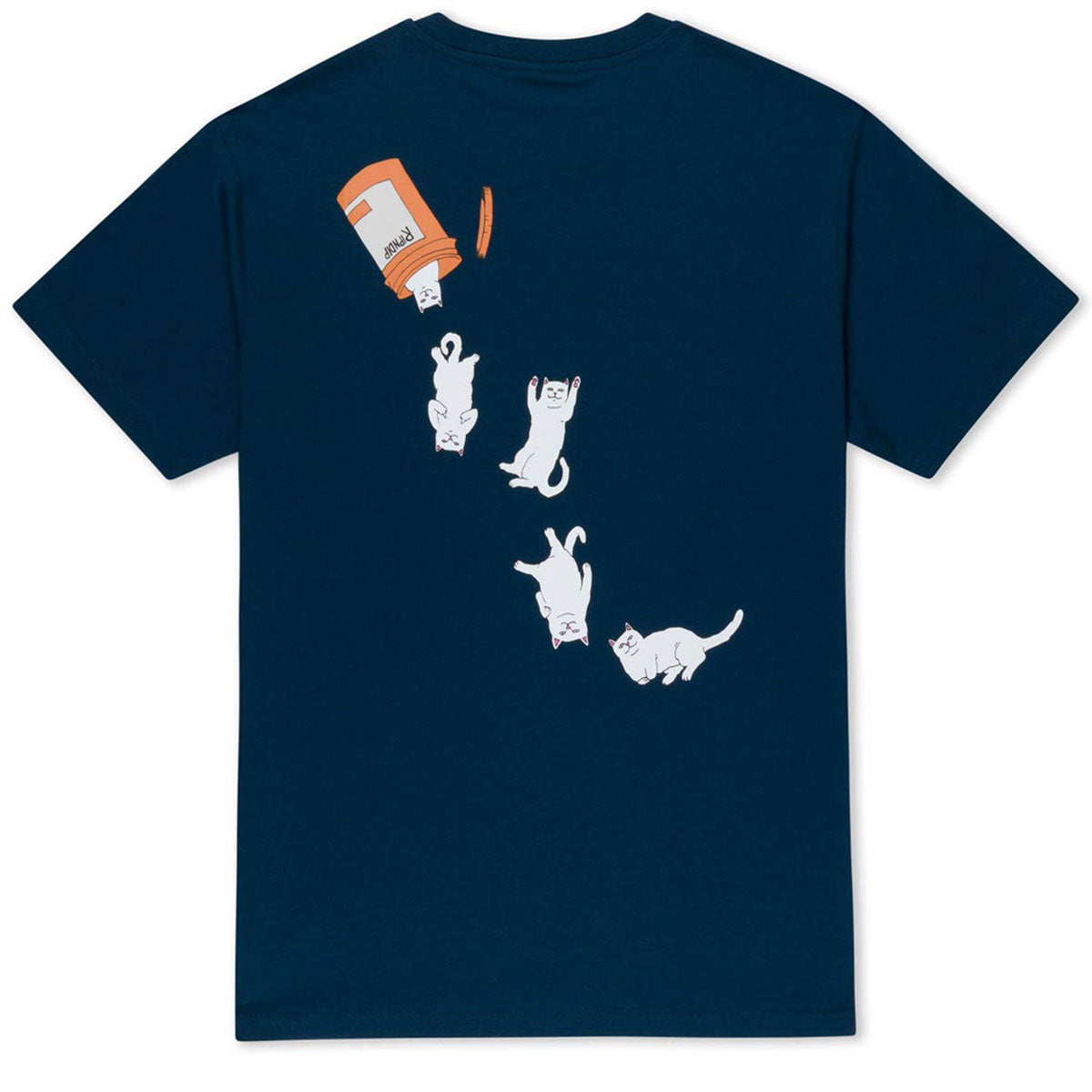 RIPNDIP Nermal Pills T-Shirt - Navy image 2