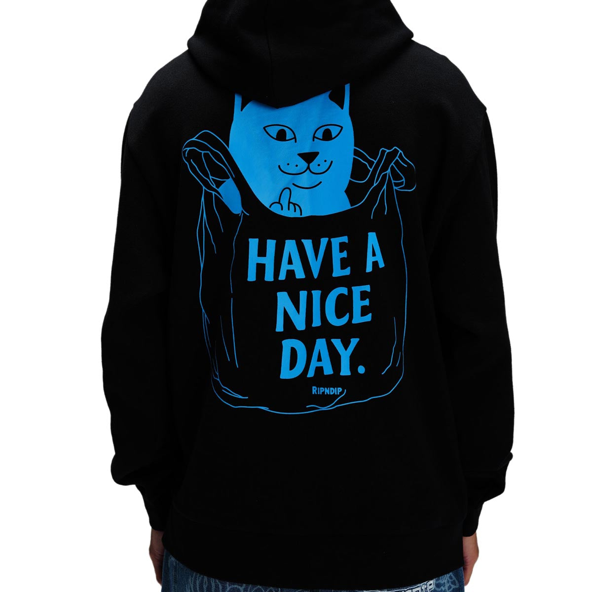 RIPNDIP In My Bag Hoodie - Black image 3