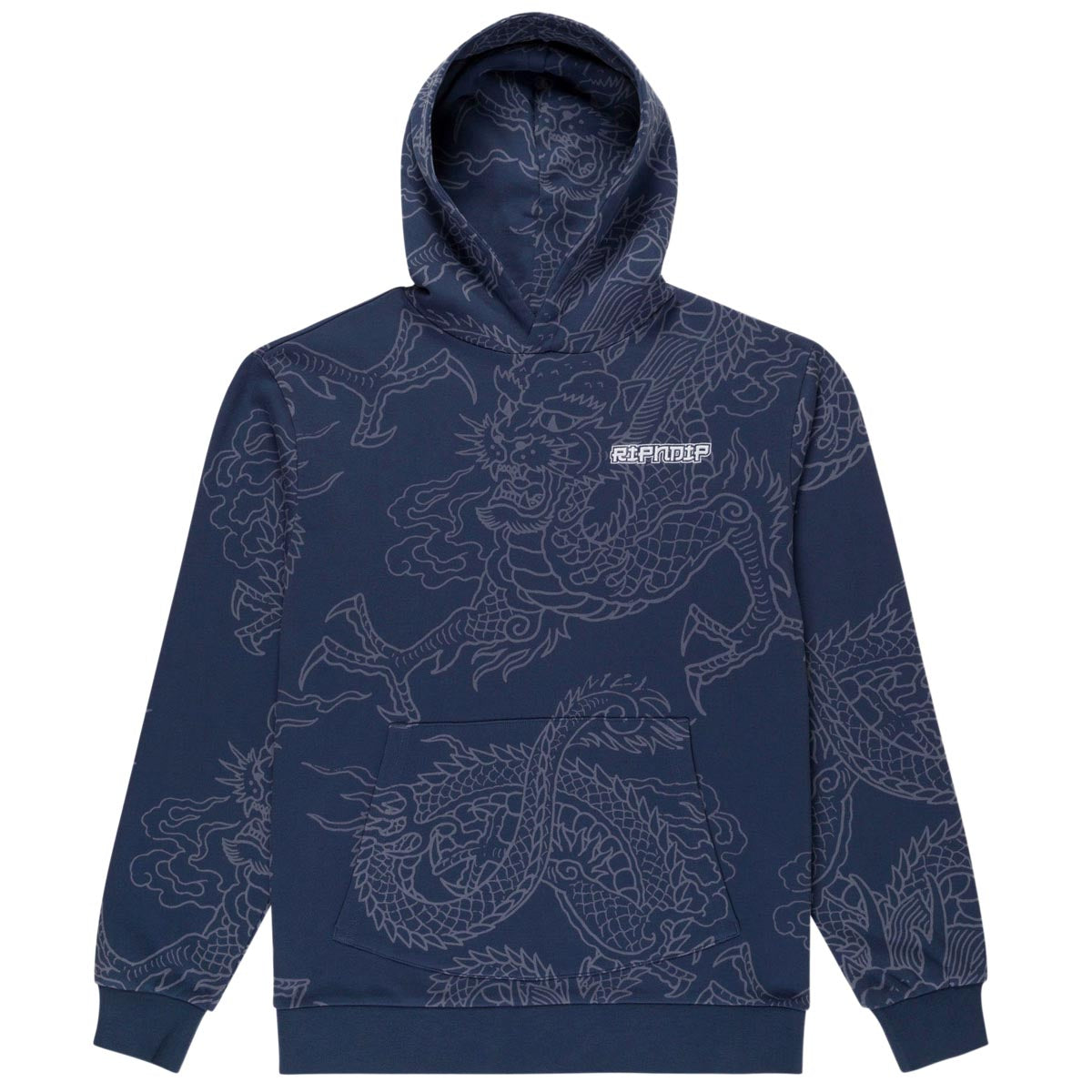 RIPNDIP Haku Hoodie - Navy image 2