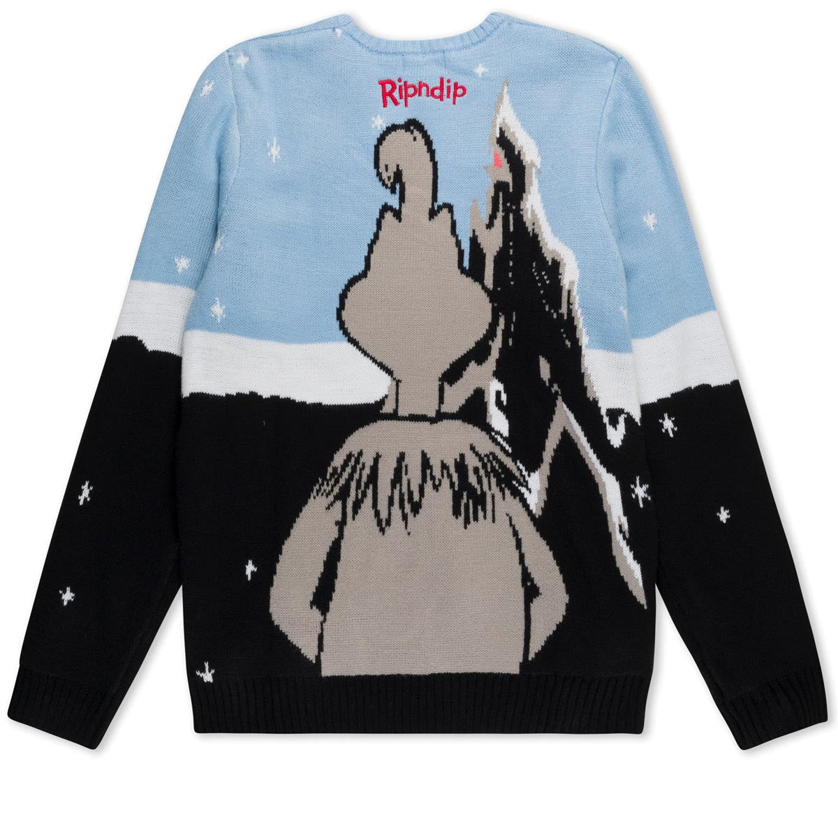 RIPNDIP Nunch Knit Sweater - Black image 2