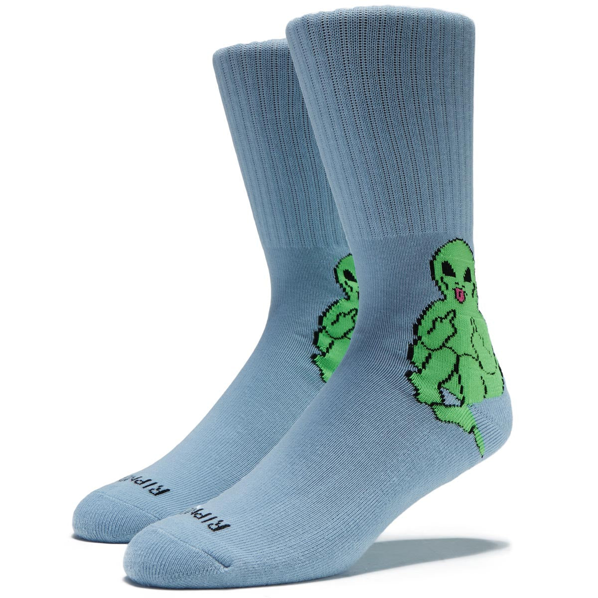 RIPNDIP Lord Alien Socks - Light Slate image 1