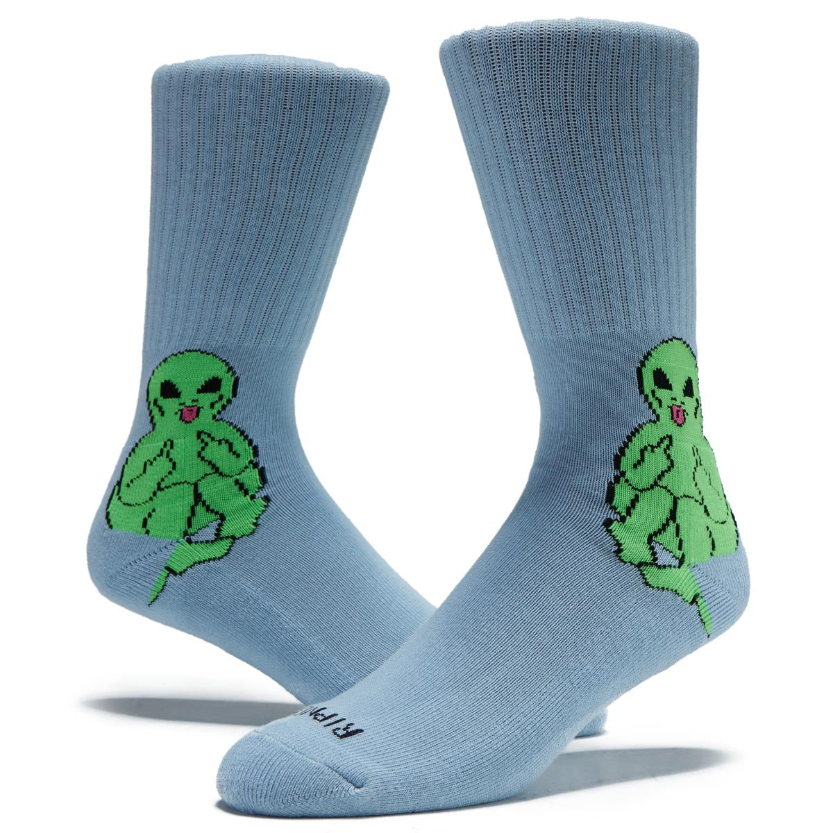 RIPNDIP Lord Alien Socks - Light Slate image 2