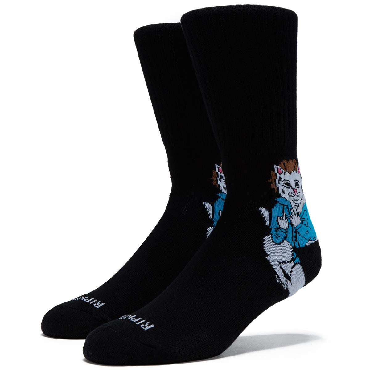 RIPNDIP Killer Nerm Socks - Black image 1