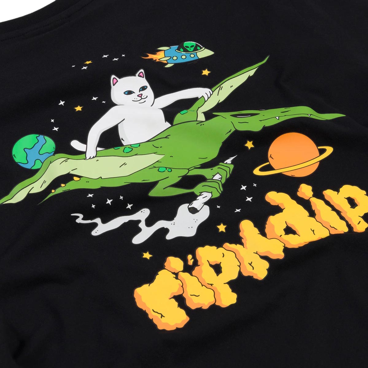 RIPNDIP Space Bird T-Shirt - Black image 4