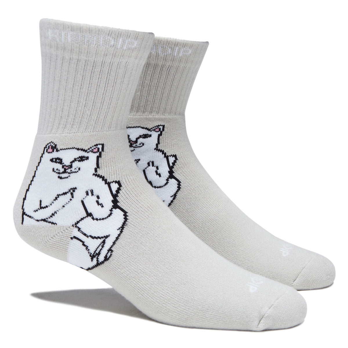 RIPNDIP Lord Nermal Mid Socks - Grey image 2