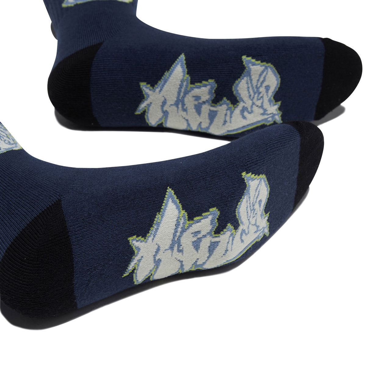 RIPNDIP Cyclone Mid Socks - Navy image 3