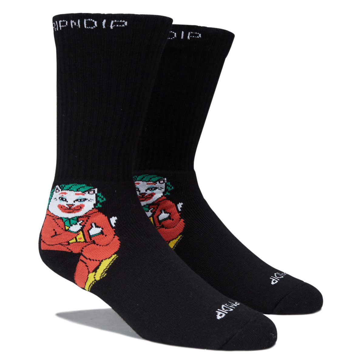 RIPNDIP Why So Nermal? Socks - Black image 2
