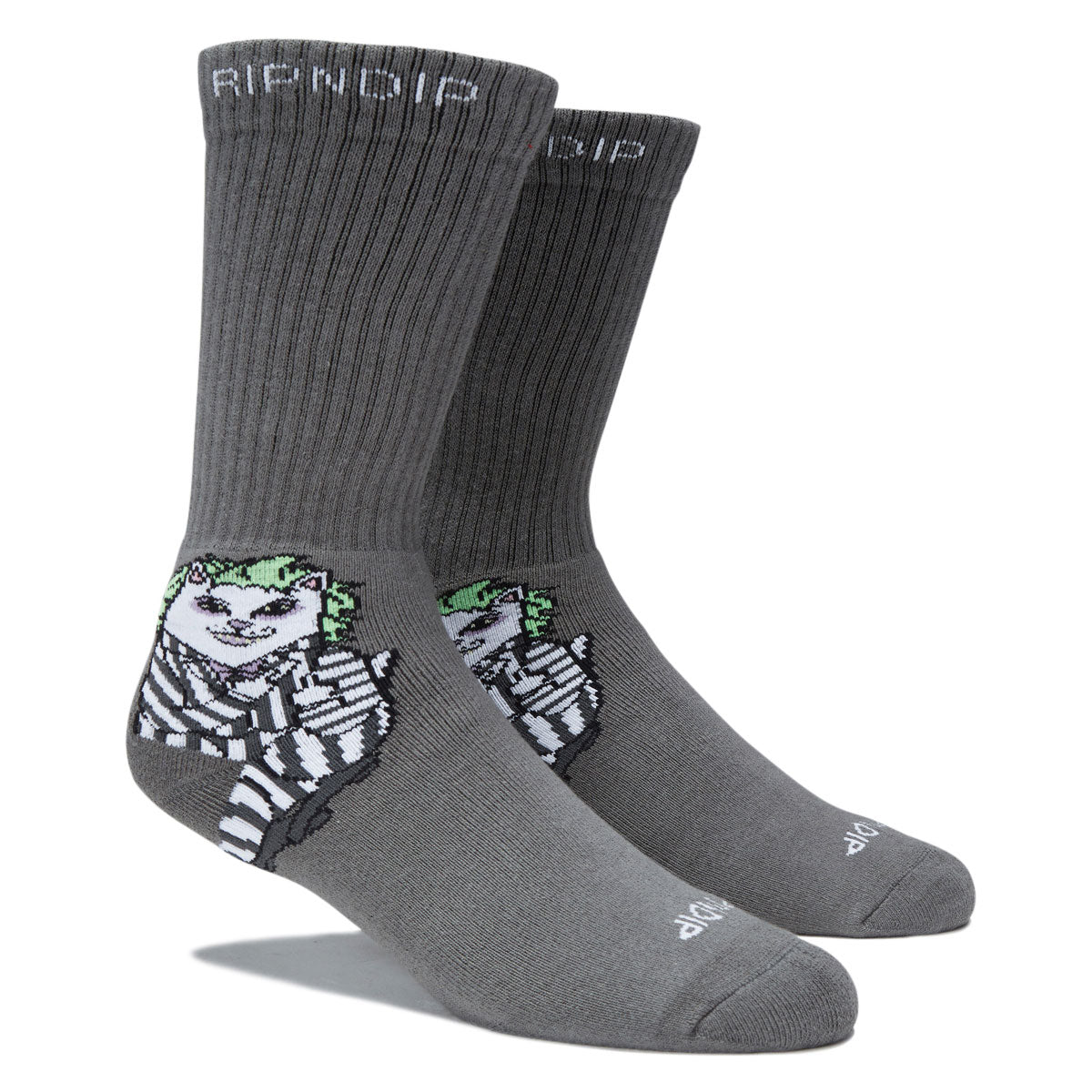 RIPNDIP Bug Drank Nerm Socks - Charcoal image 2