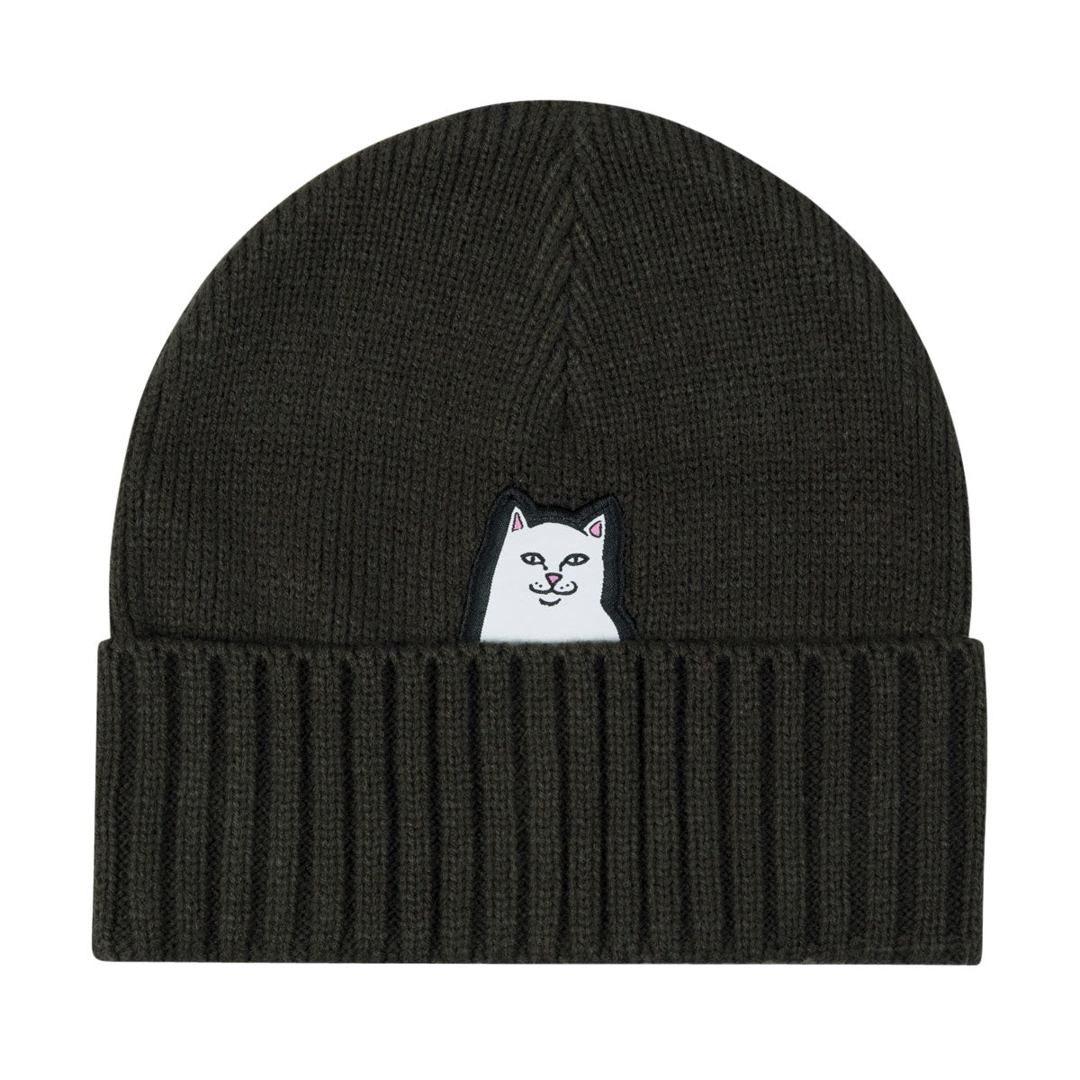 RIPNDIP Lord Nermal Beanie - Forest Camo image 1