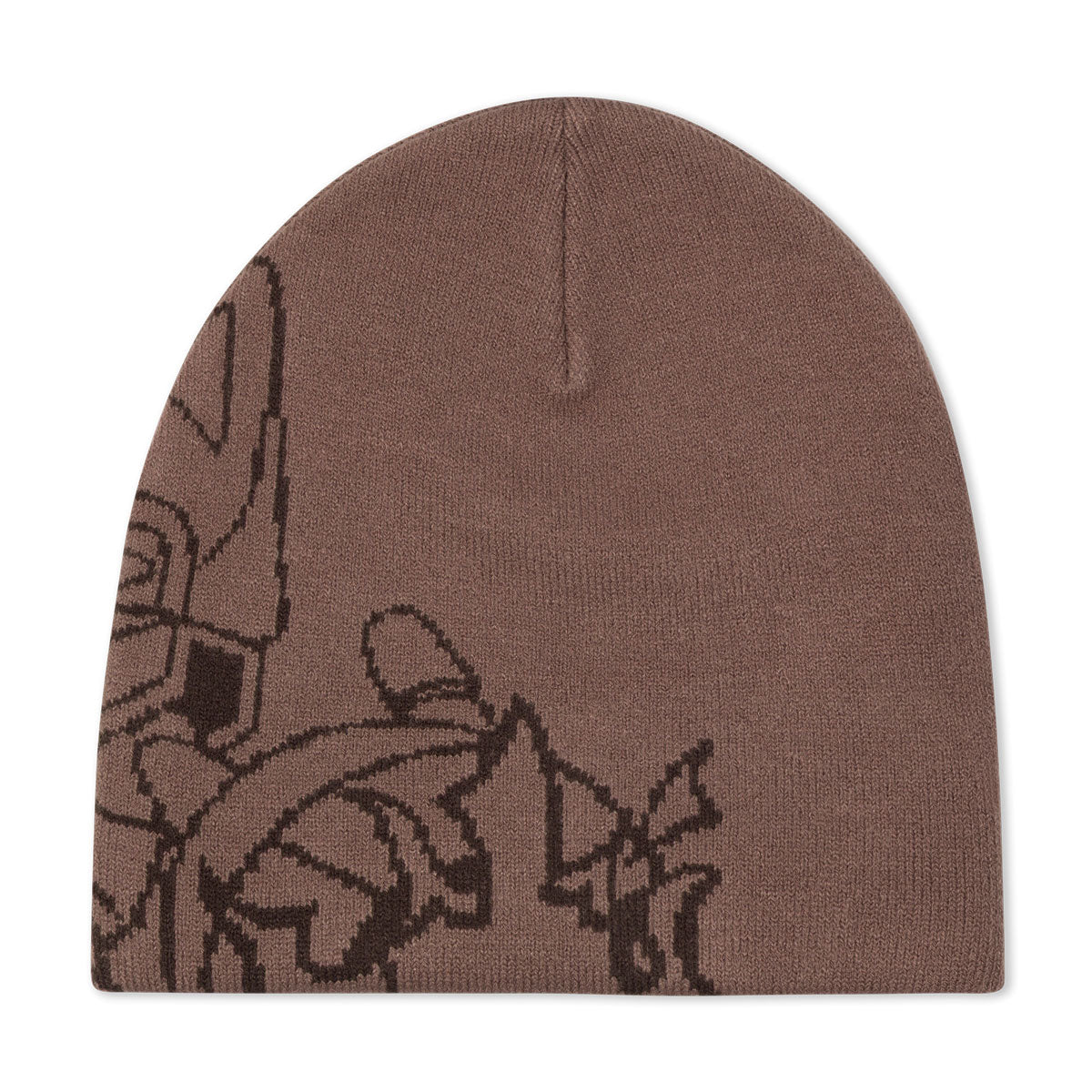 RIPNDIP Rokkunerm Skull Beanie - Brown image 2