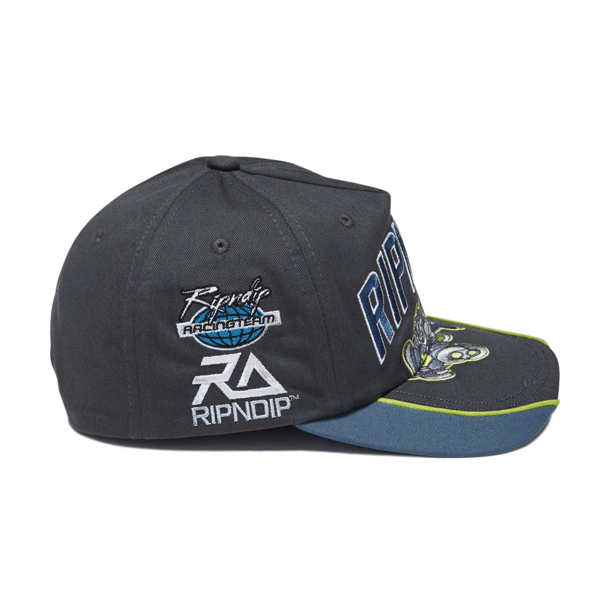 RIPNDIP Cyclone Snapback Hat - Black image 4