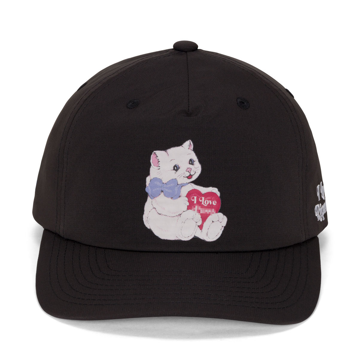 RIPNDIP I Love Cats Snapback Hat - Black image 5