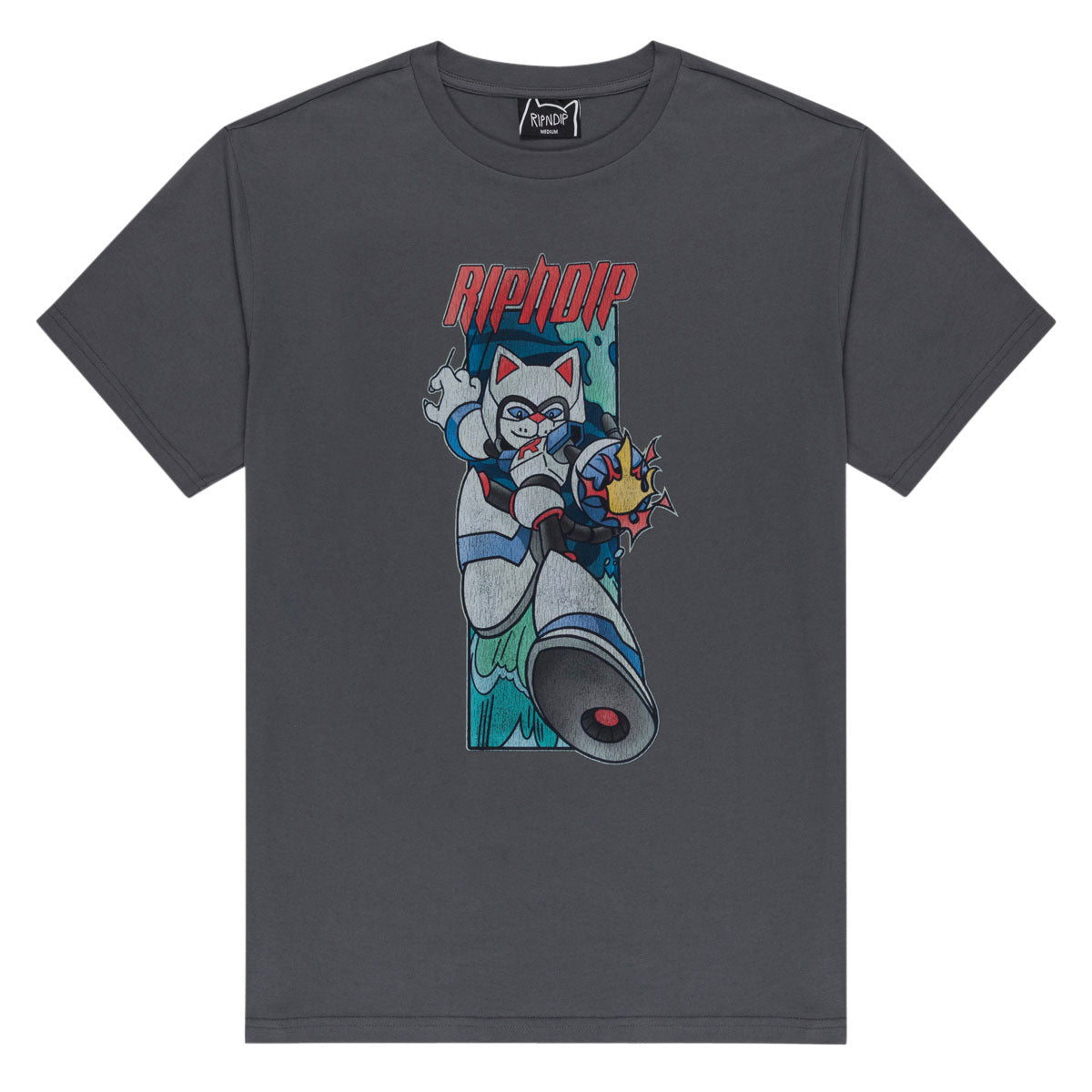RIPNDIP Rokkunerm T-Shirt - Charcoal image 1