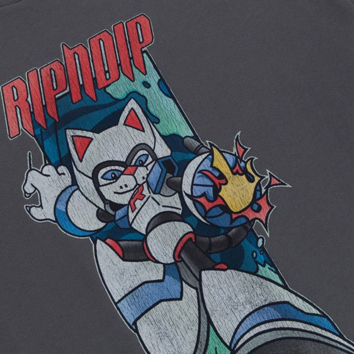 RIPNDIP Rokkunerm T-Shirt - Charcoal image 3