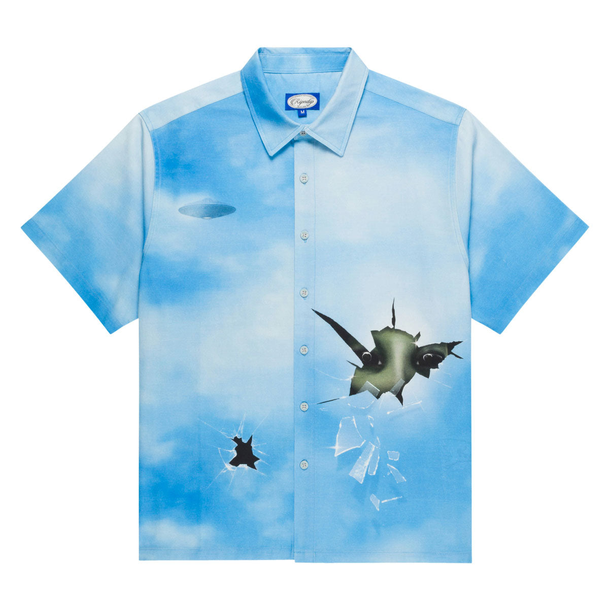 RIPNDIP Shattered Button Up Shirt - Multi image 1