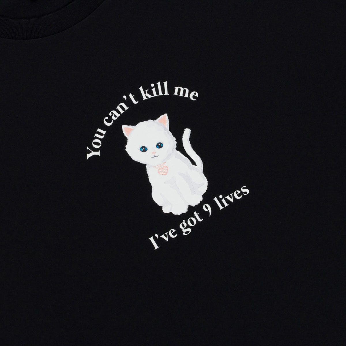 RIPNDIP 9 Lives T-Shirt - Black image 3