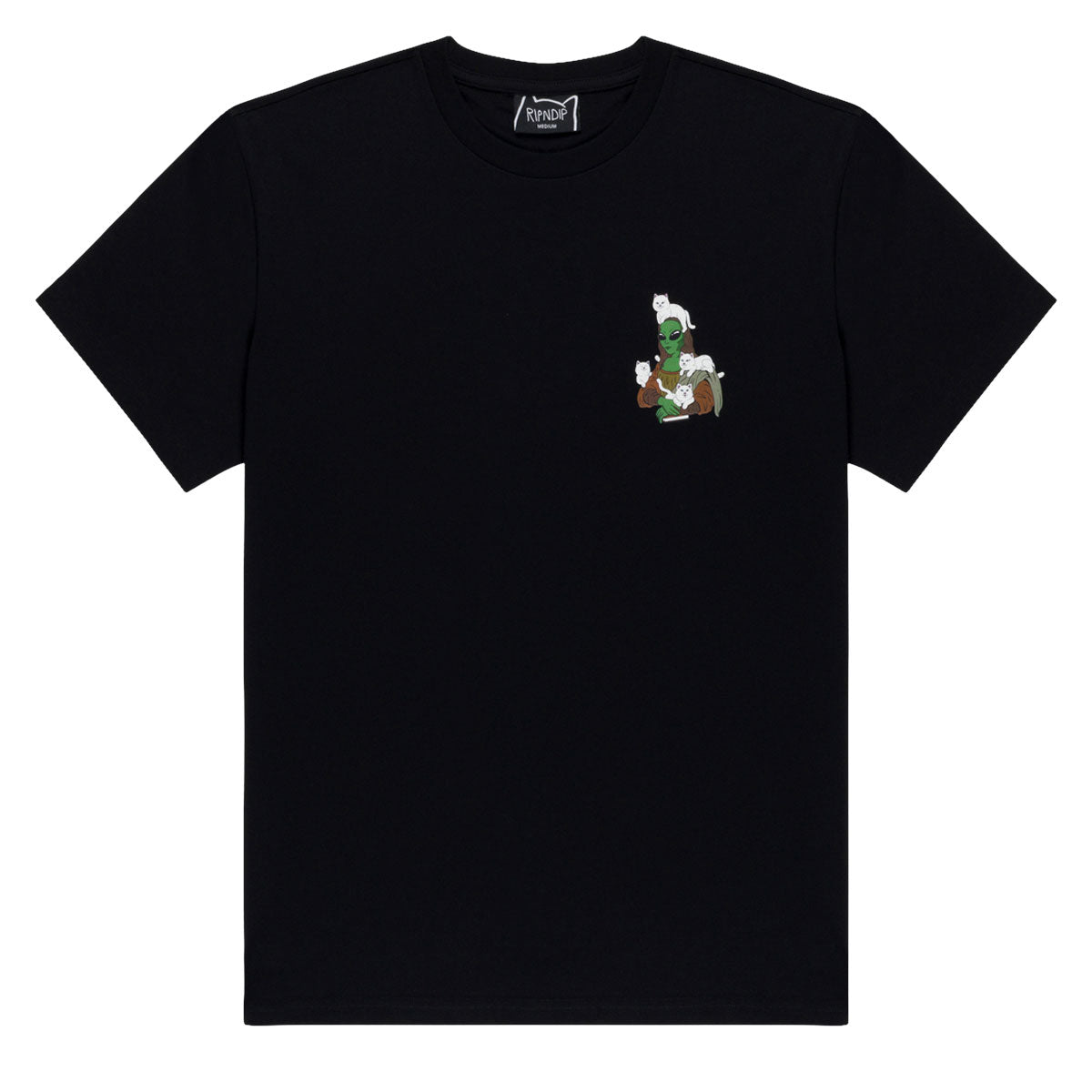 RIPNDIP Here All Along T-Shirt - Black image 2