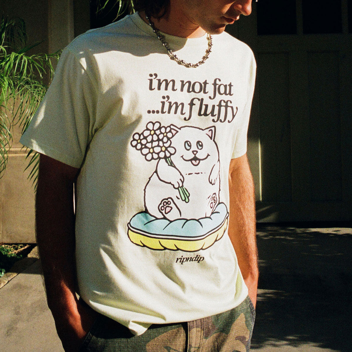 RIPNDIP Fluffy Baby T-Shirt - Light Lime image 3