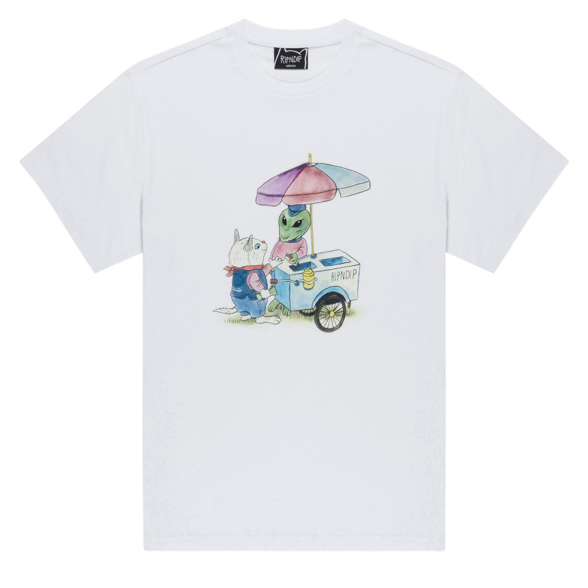 RIPNDIP Nerm Frios T-Shirt - White image 1