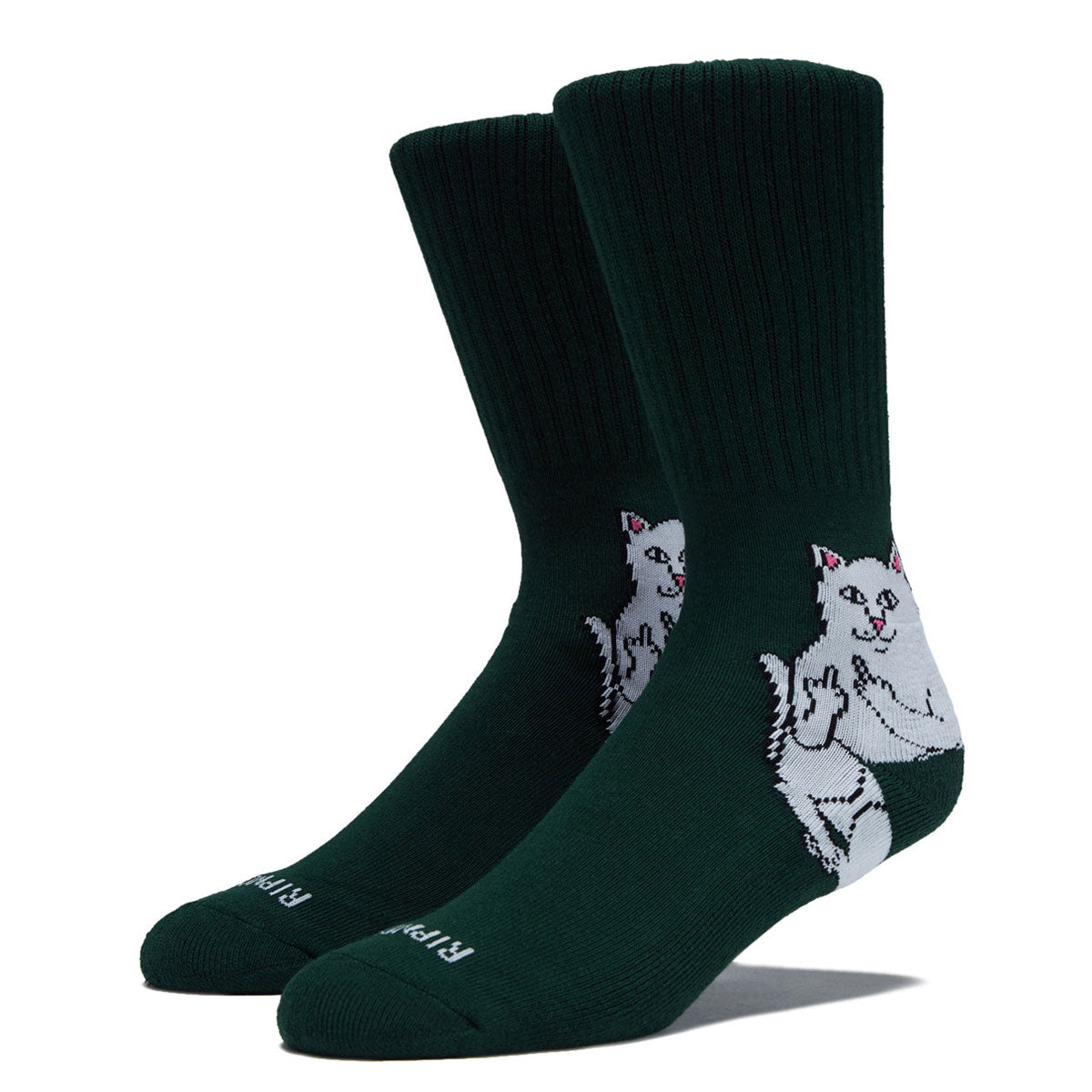 RIPNDIP Lord Nermal Socks - Hunter Green image 1