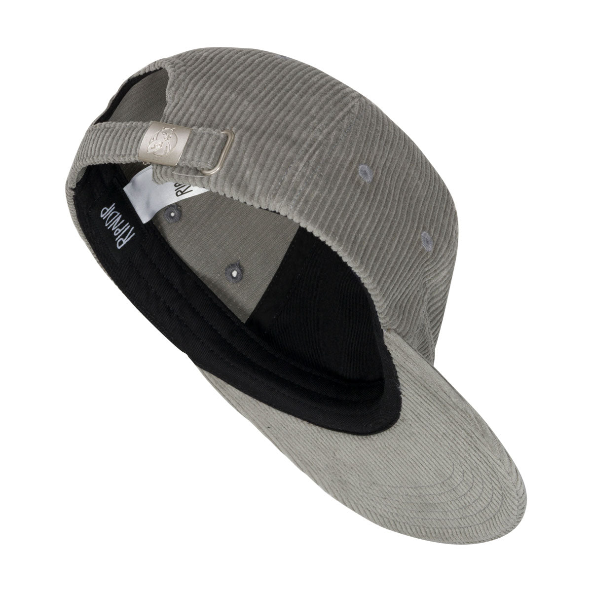 RIPNDIP Lord Nermal Corduroy Snapback Hat - Charcoal image 4