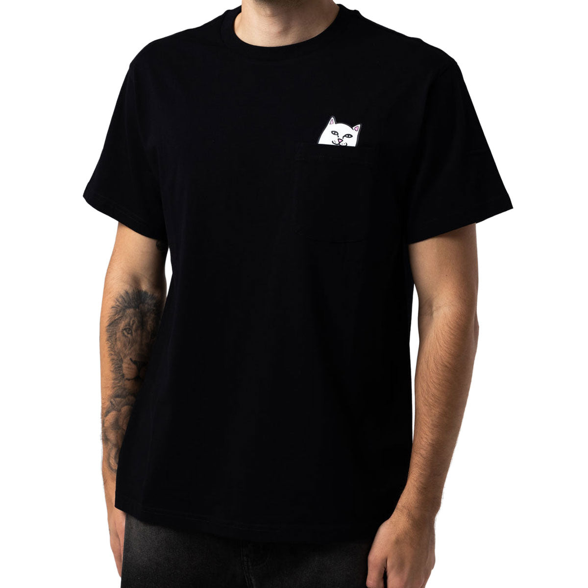 RIPNDIP Incepted Pocket T-Shirt - Black image 3