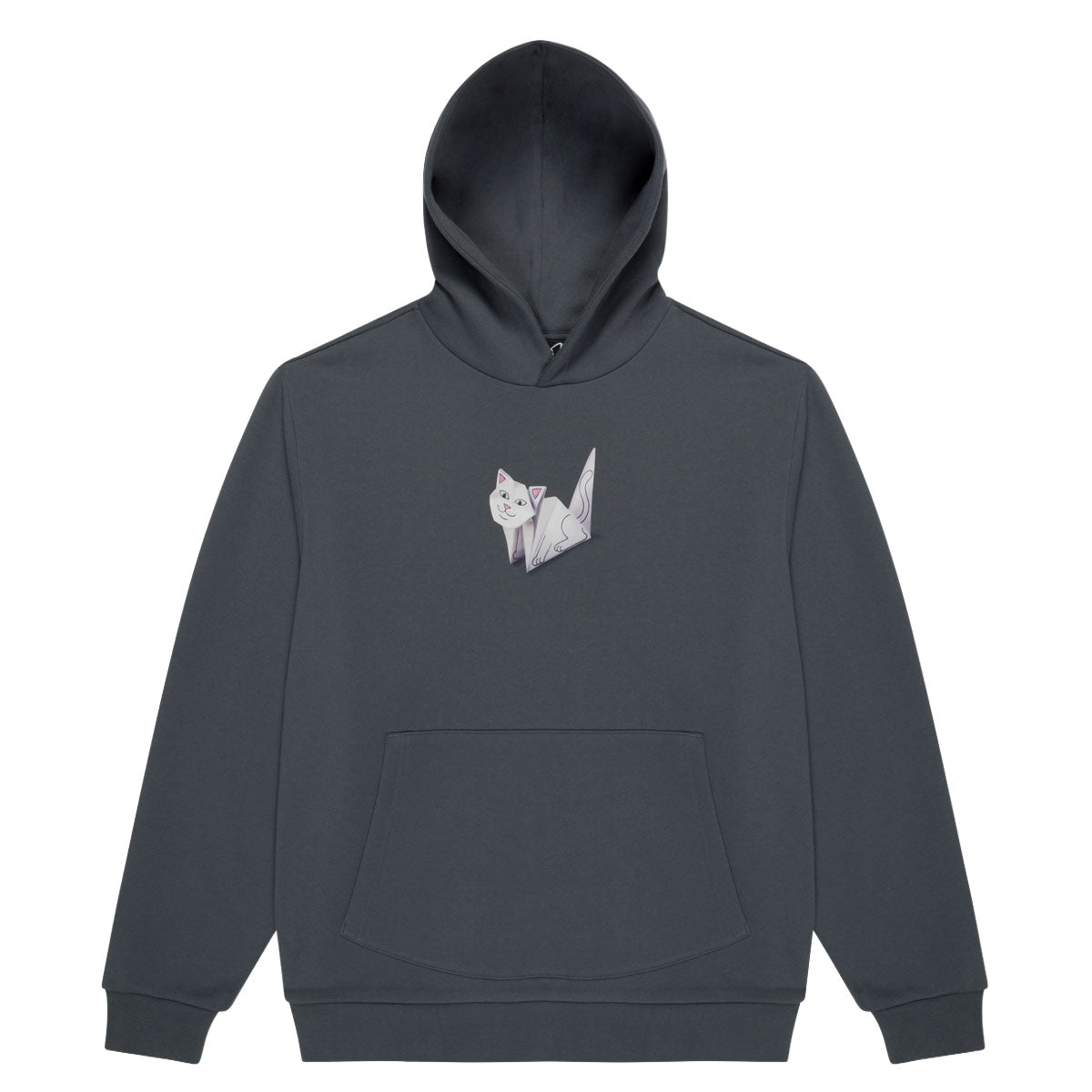RIPNDIP Origami Hoodie - Charcoal image 1