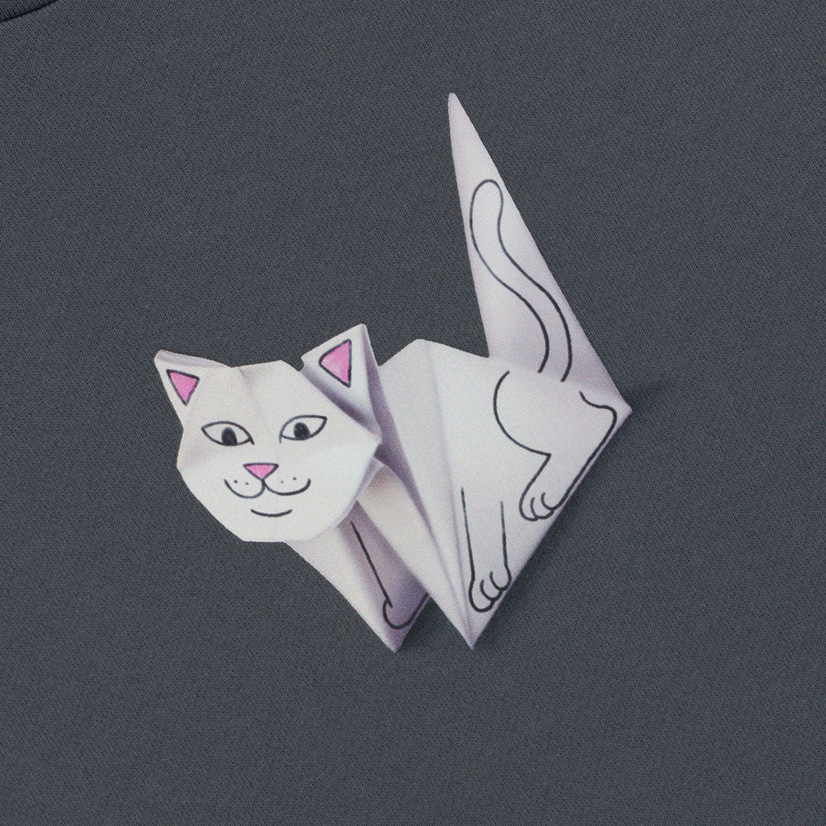 RIPNDIP Origami Hoodie - Charcoal image 5