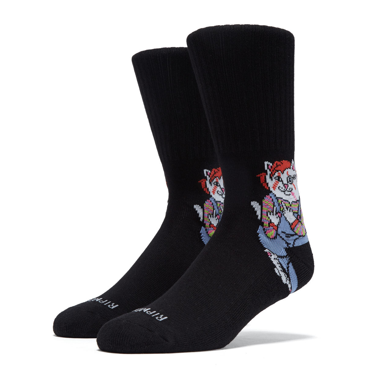RIPNDIP Childs Play Nerm Socks - Black image 1