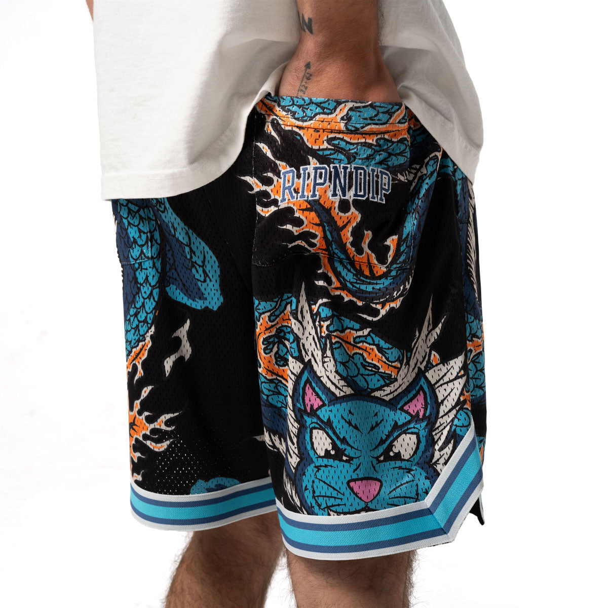 RIPNDIP Shen Nerm Basketball Shorts - Multi image 4