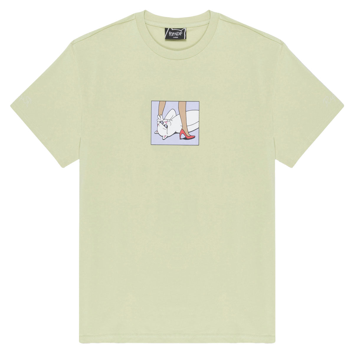 RIPNDIP Good View T-Shirt - Light Moss image 1