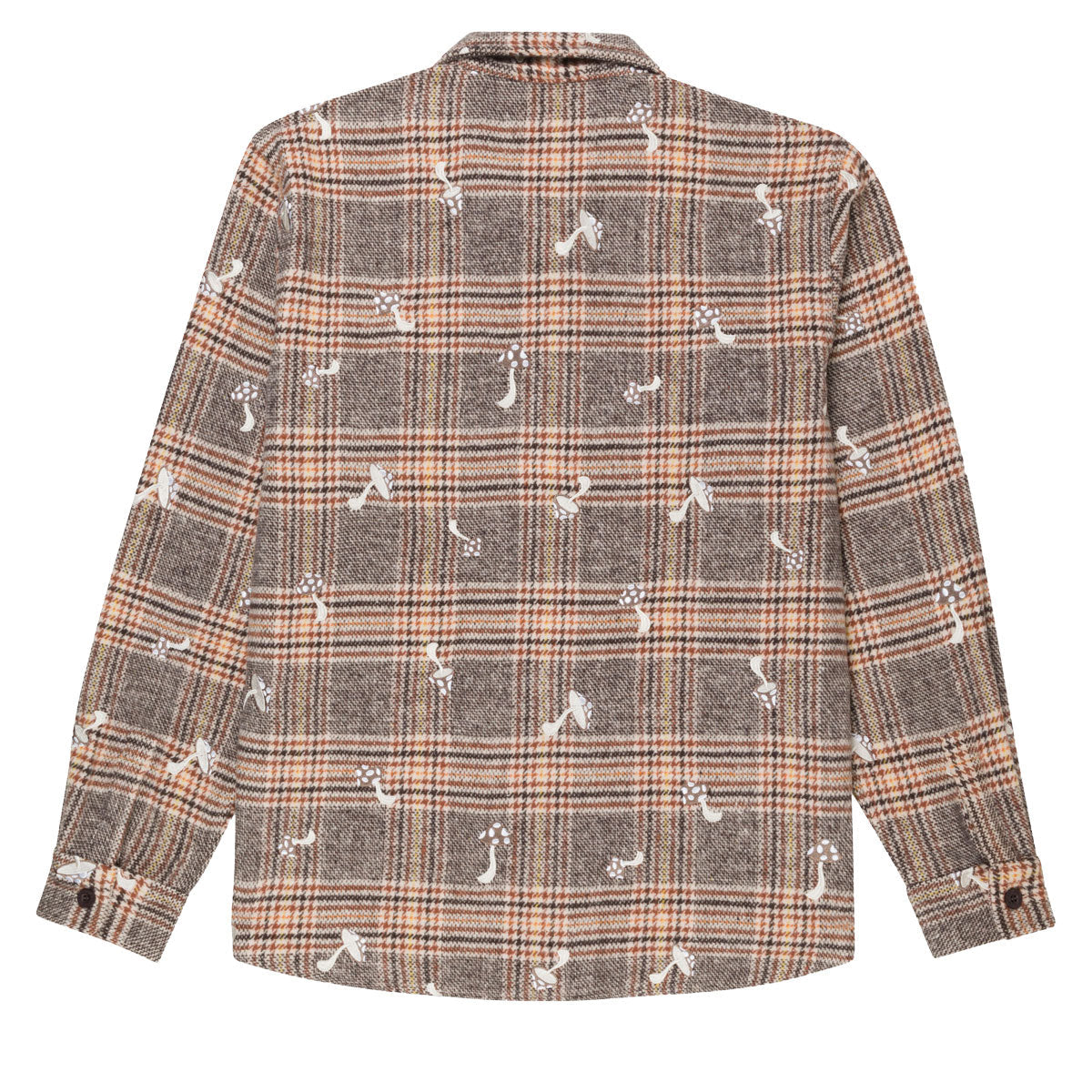 RIPNDIP Euphoria Button Up Plaid Jacket - Brown Plaid image 2