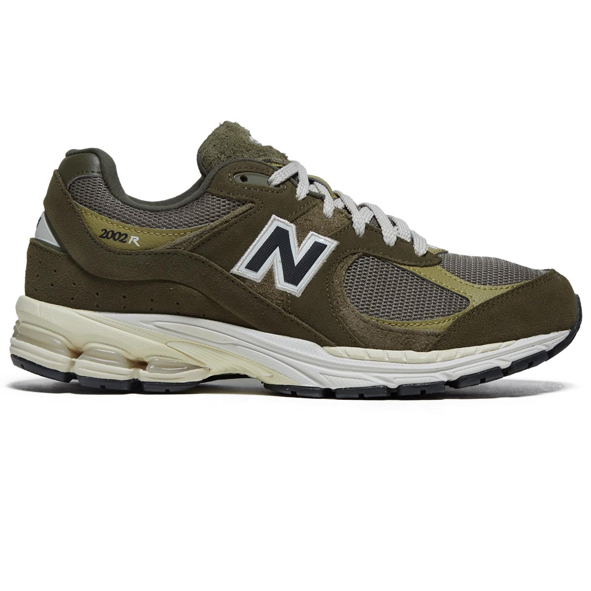 New Balance 2002R Shoes - Dark Moss/Covert Green image 1