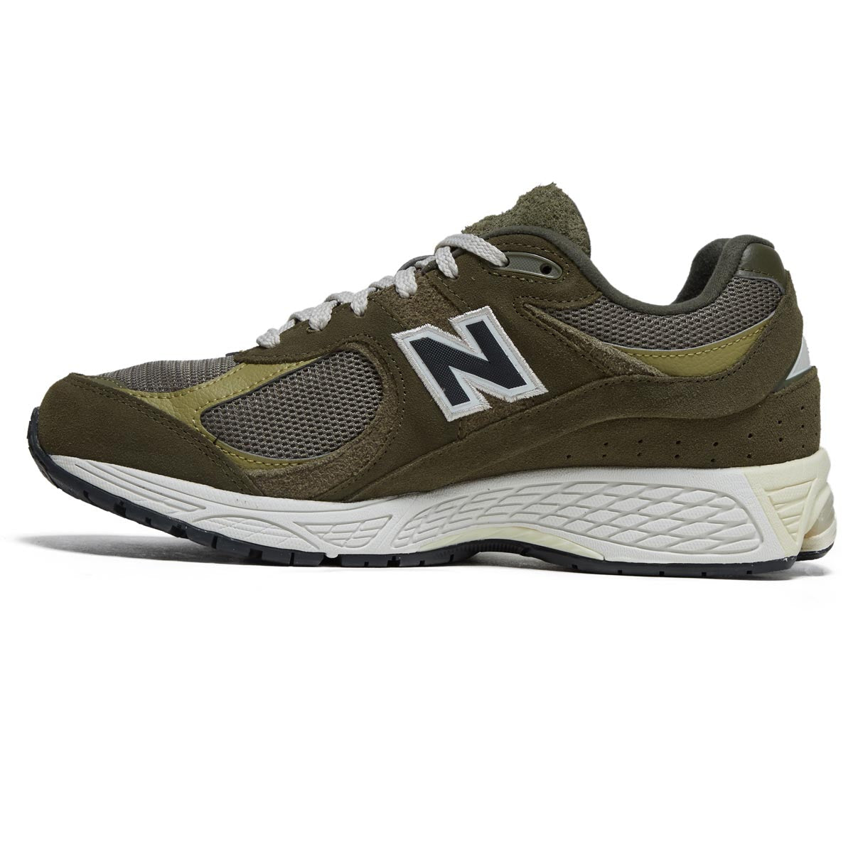 New Balance 2002R Shoes - Dark Moss/Covert Green image 2