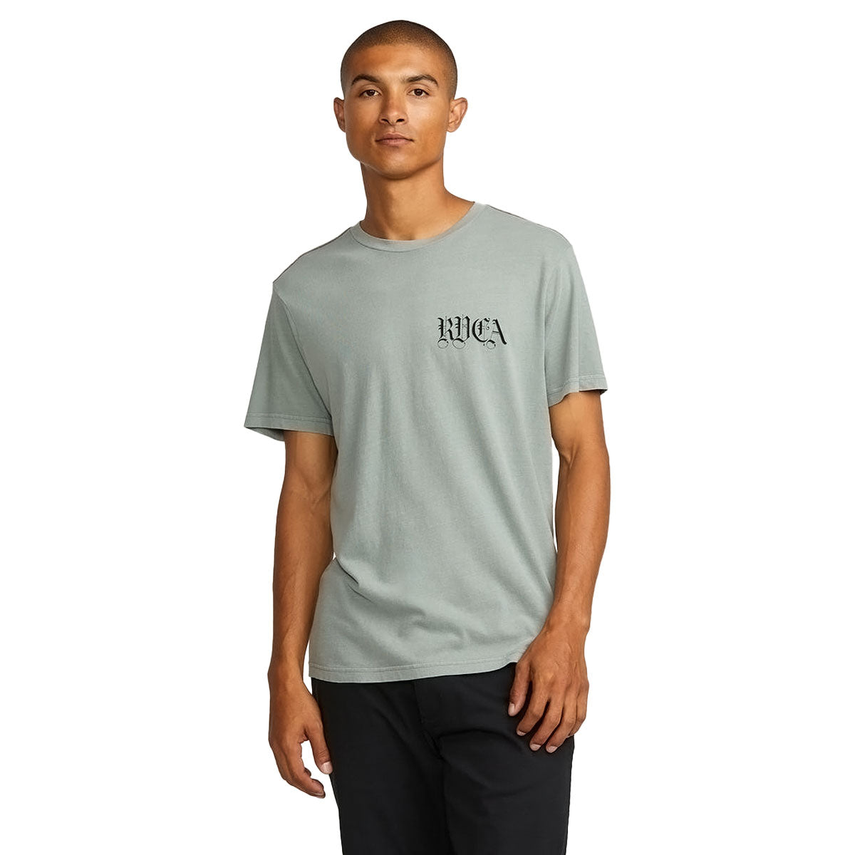 RVCA Benj Battle T-Shirt - Monument image 2