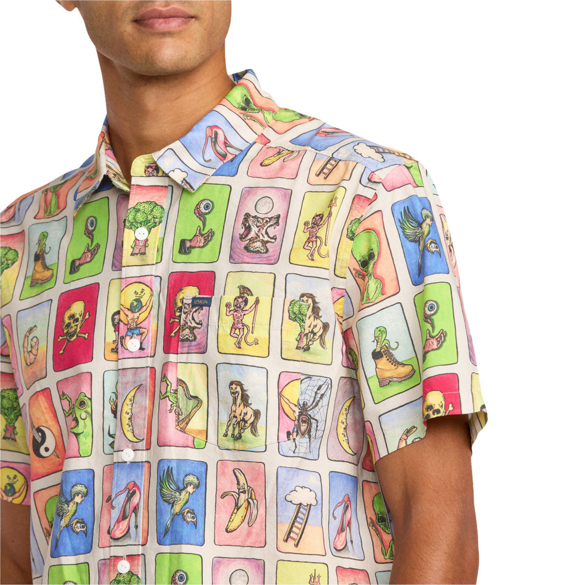 RVCA x KSL Tarjeta Shirt - Multi image 3