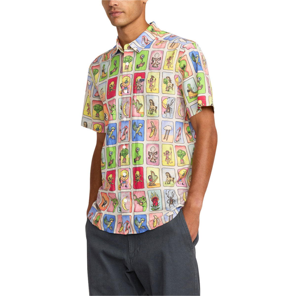 RVCA x KSL Tarjeta Shirt - Multi image 4