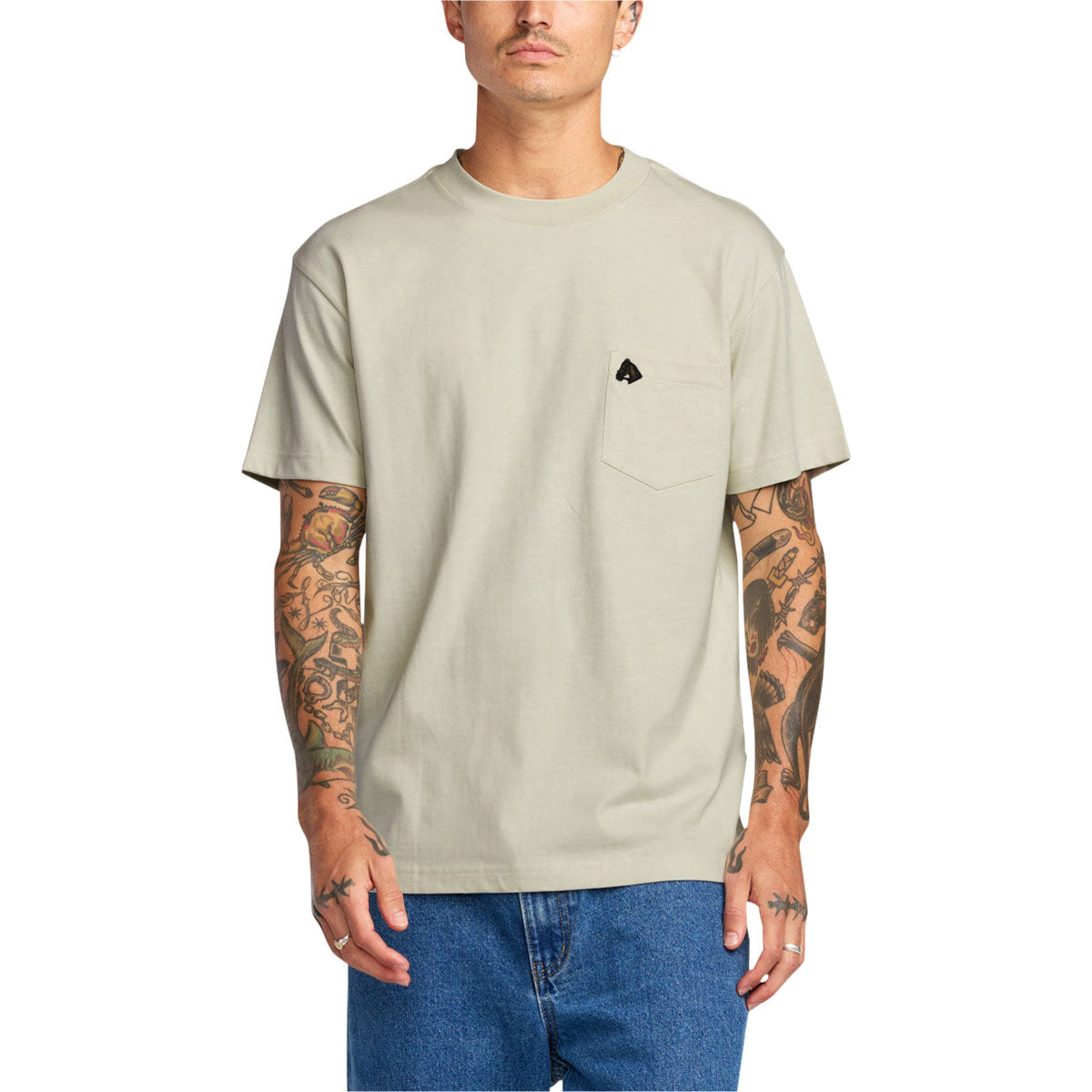 RVCA x KSL Pocket T-Shirt - Ceramic image 3