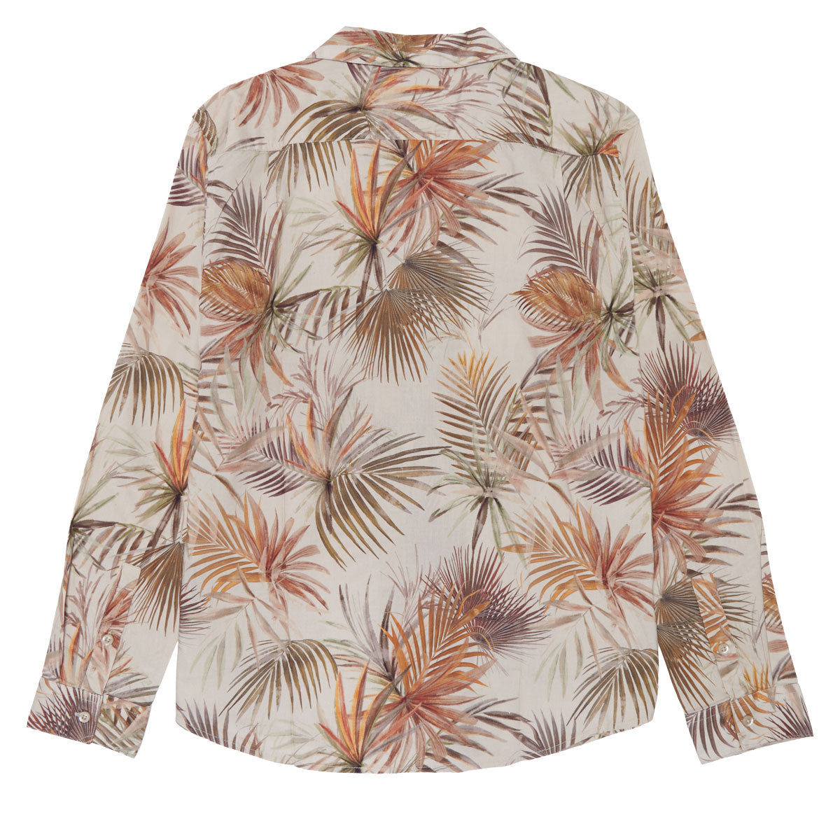 RVCA Mel G Palm Long Sleeve Shirt - Khaki image 2