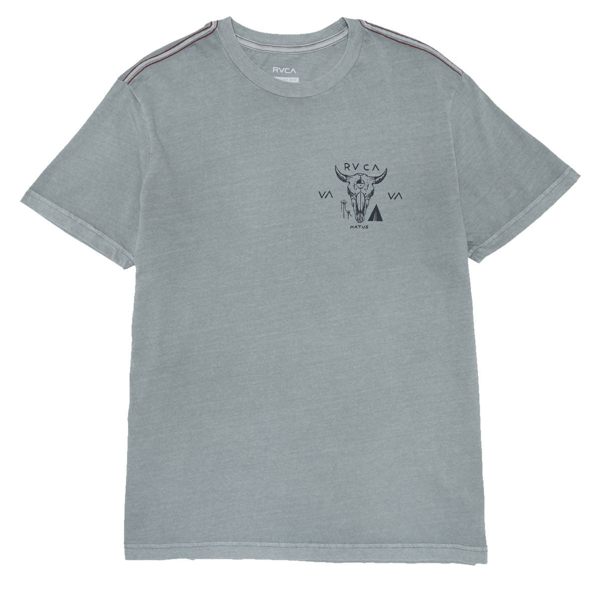 RVCA Matus Bison T-Shirt - Monument image 2